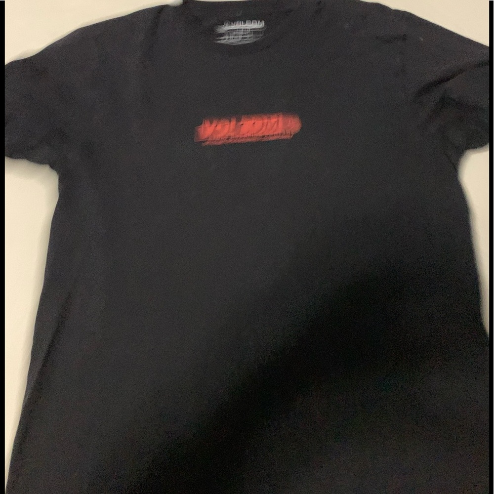 Volcom red logo tee